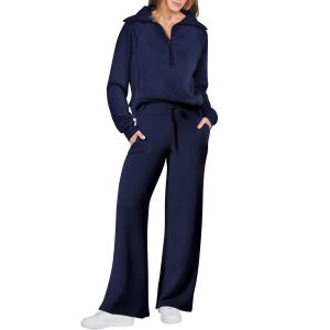 Fashionable Casual Sportswear Set for Autumn and Winter