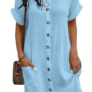 Loose and casual women's dress